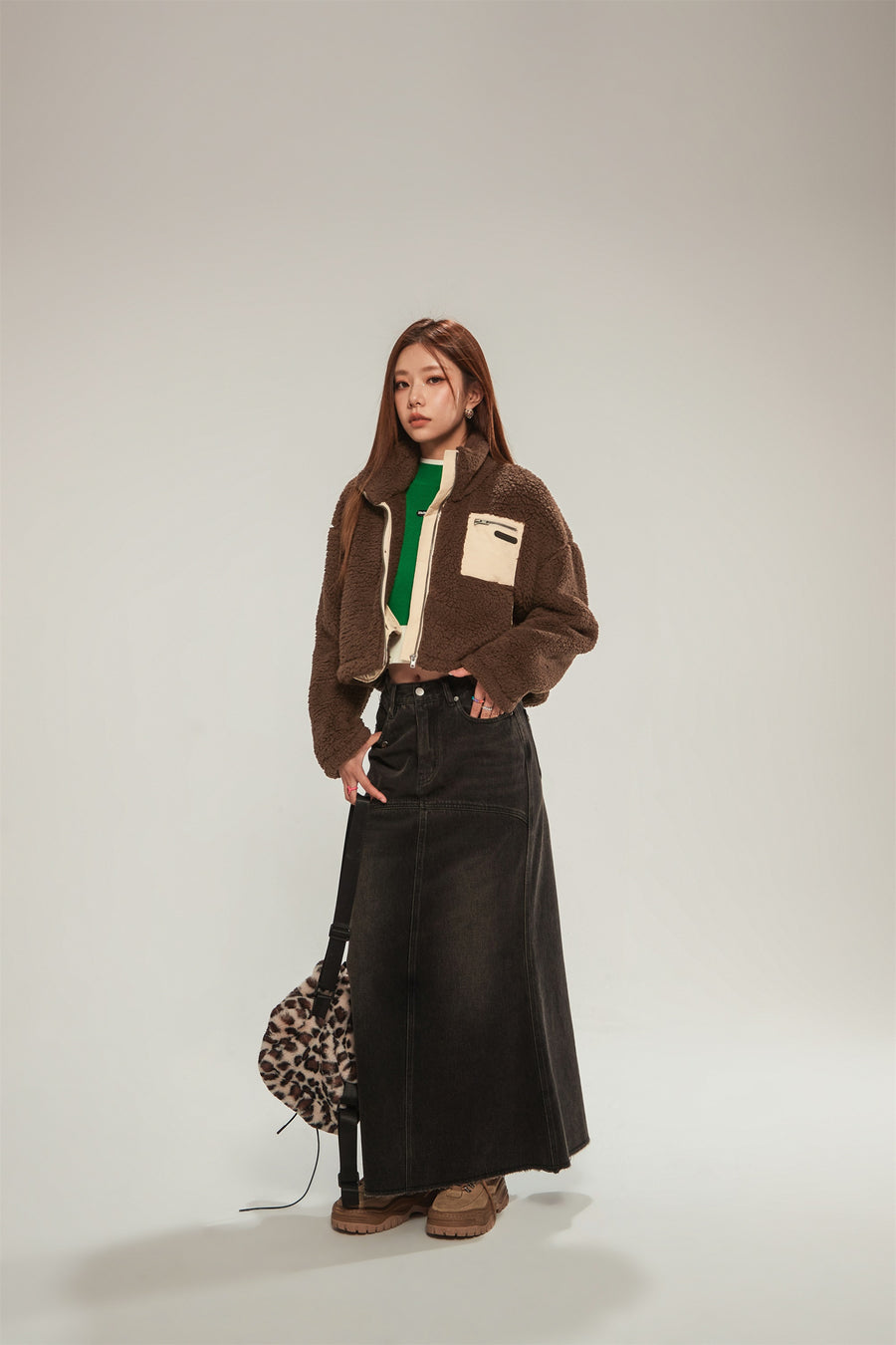 CHUU Daily Color Fleece Jacket