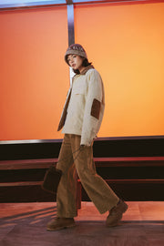 Corduroy Collar Jacket