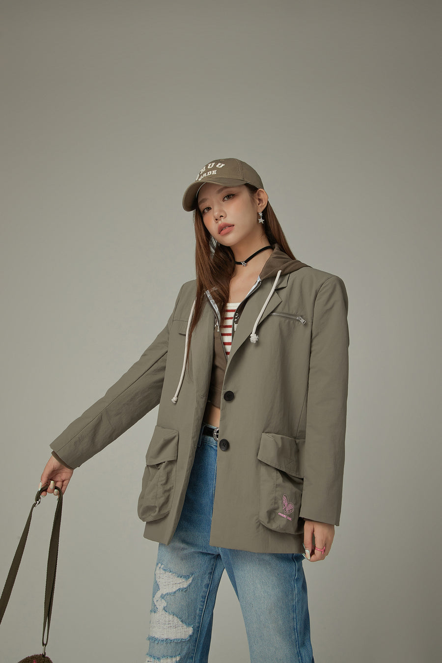 CHUU Big Pocket Boxy Jacket