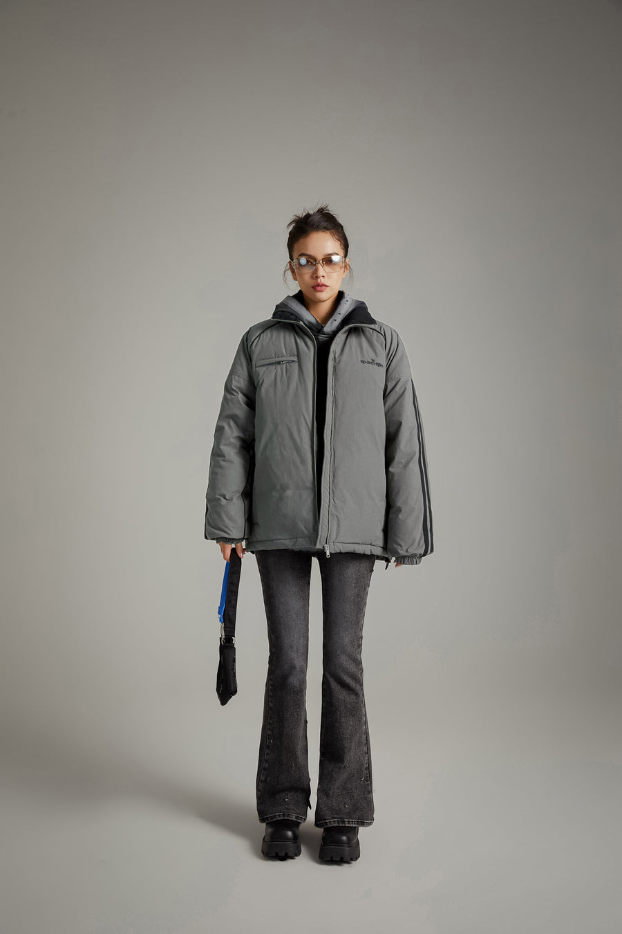 CHUU Sporty Loose Fit Padded Jacket