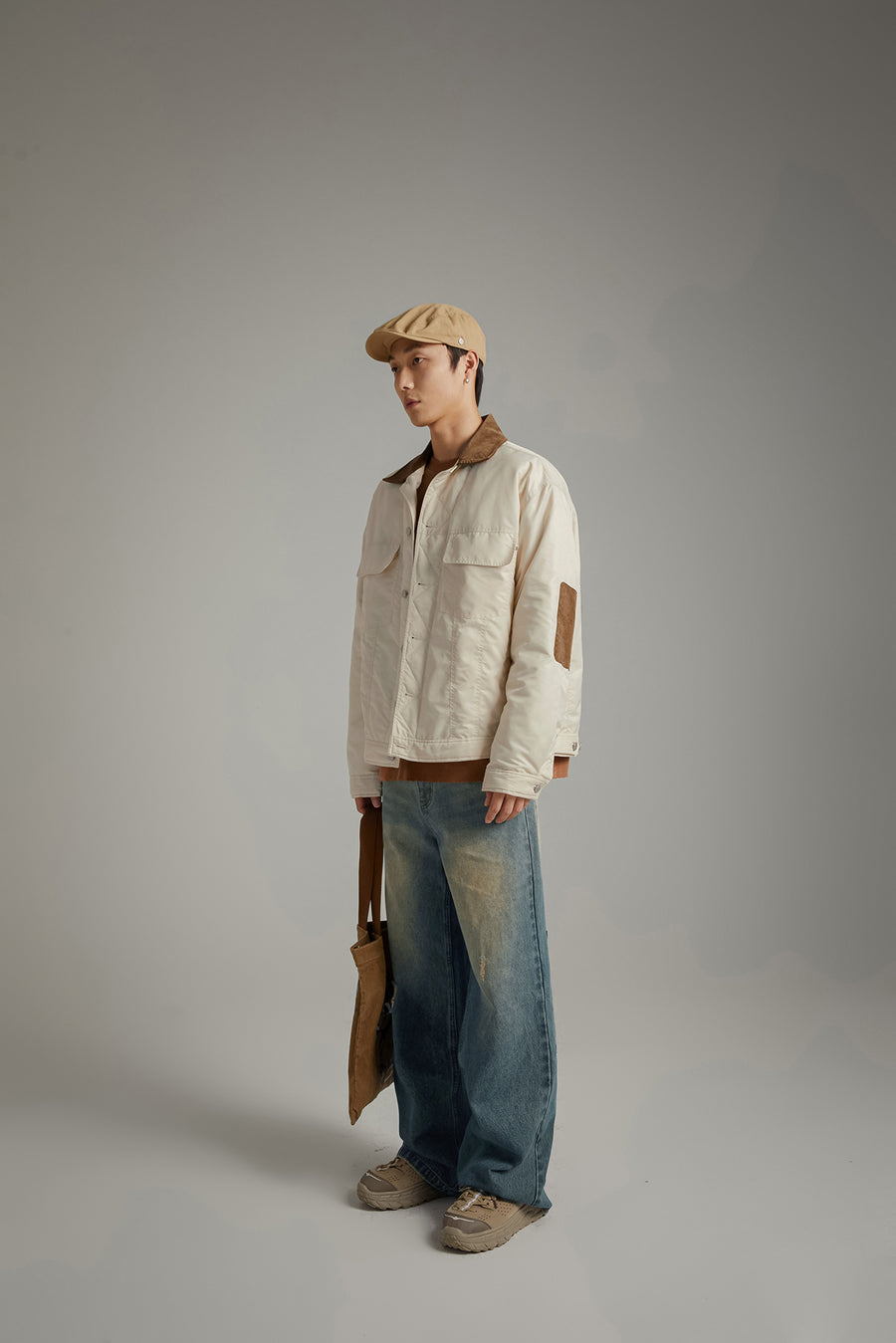 CHUU Corduroy Collar Jacket