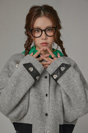 Raglan Two Toned Jacket