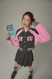 Logo Varsity Cropped Jacket