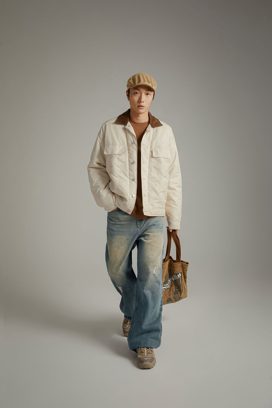 CHUU Corduroy Collar Jacket