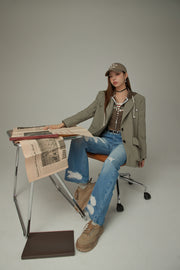 Big Pocket Boxy Jacket