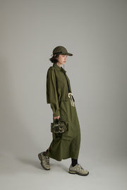 Polo Neck Simple Jacket