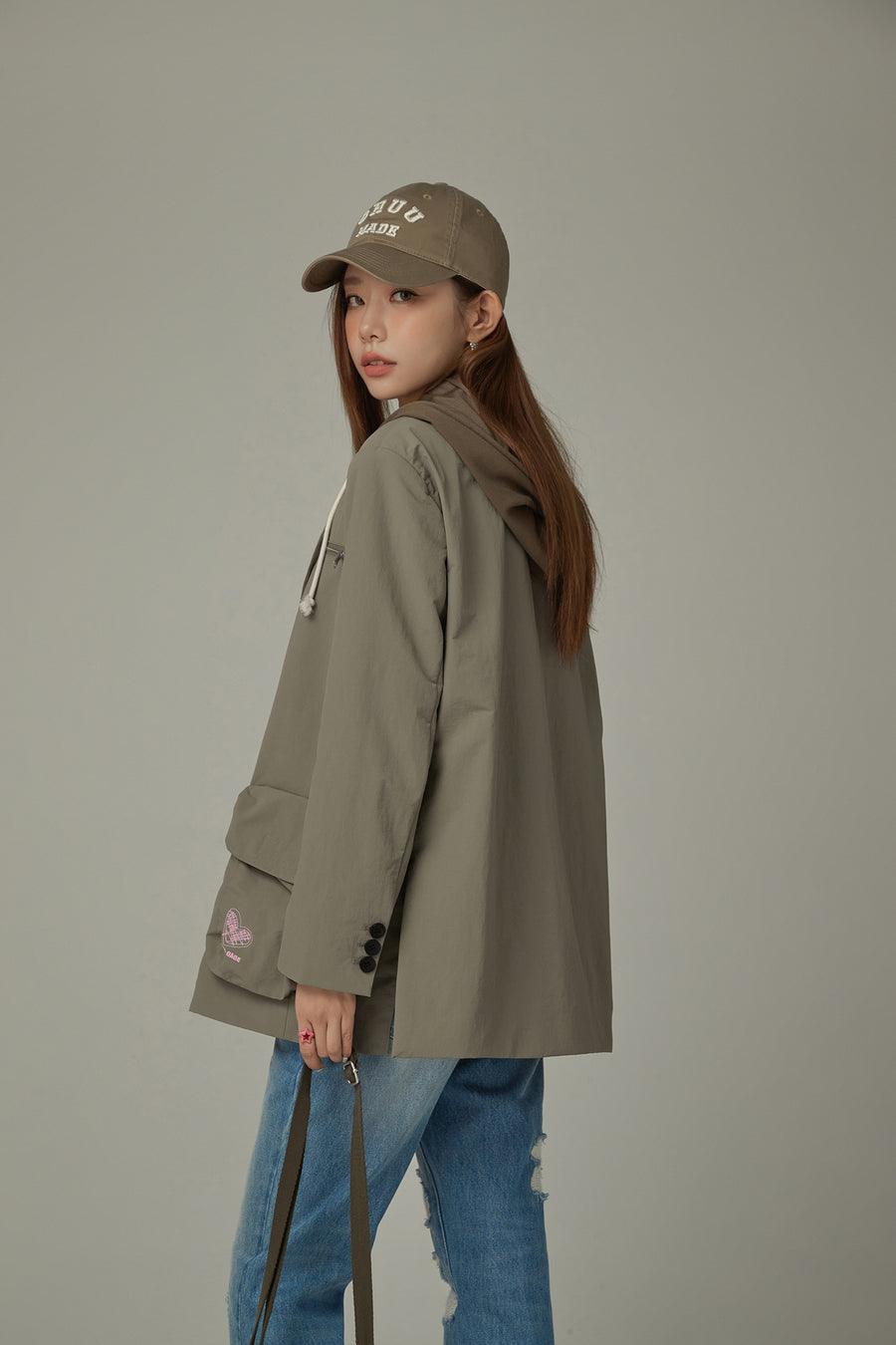 CHUU Big Pocket Boxy Jacket