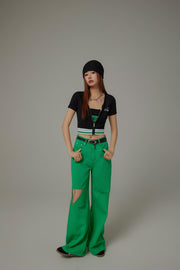 Chuu Cherry Colored Zip-Up Jacket