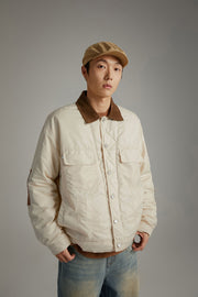 Corduroy Collar Jacket