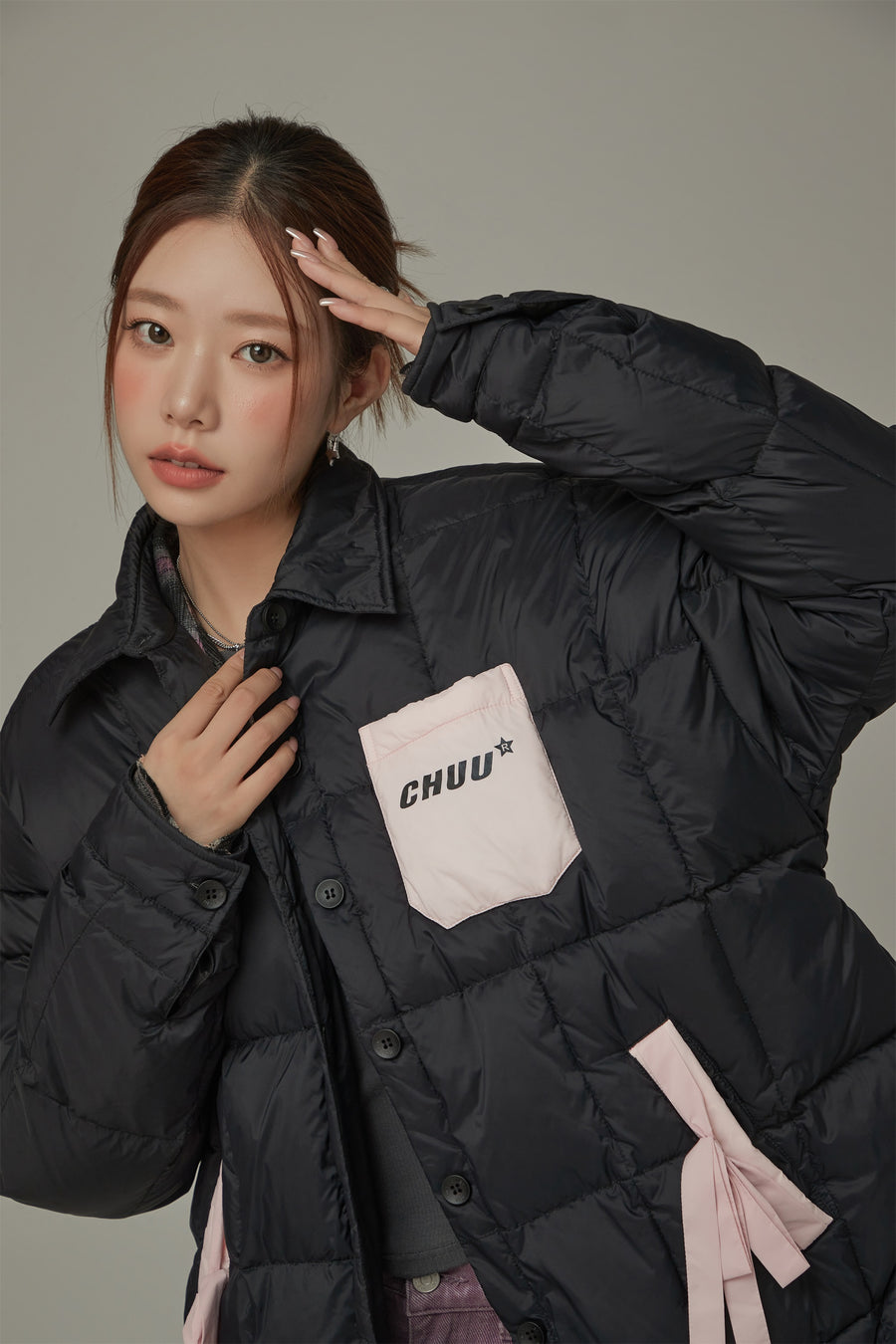 CHUU Light Loose Fit Padded Jacket