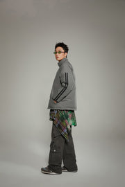 Sporty Loose Fit Padded Jacket