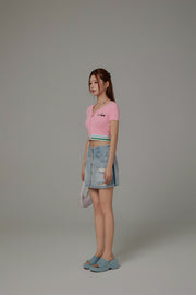 Chuu Cherry Colored Zip-Up Jacket