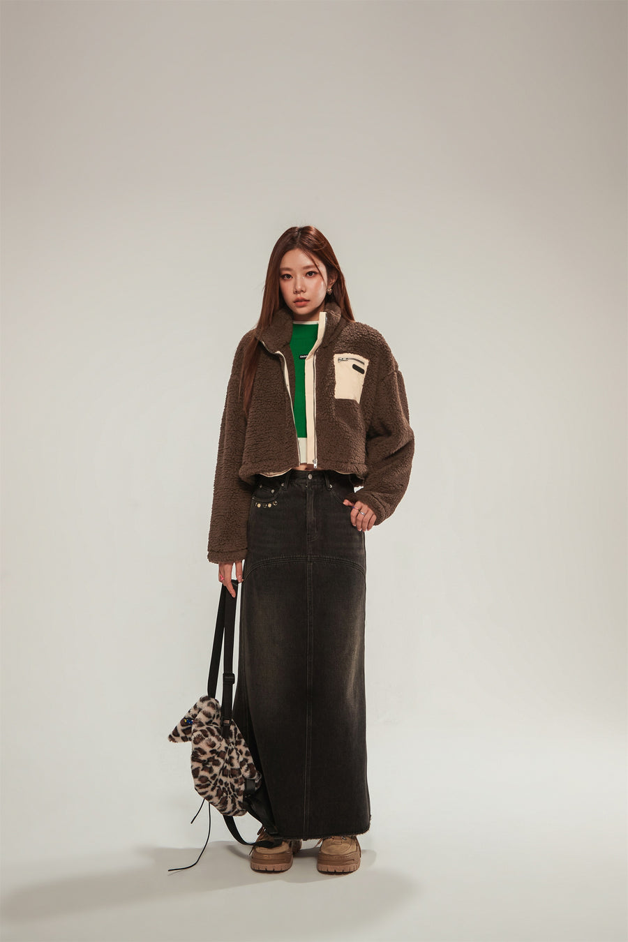 CHUU Daily Color Fleece Jacket