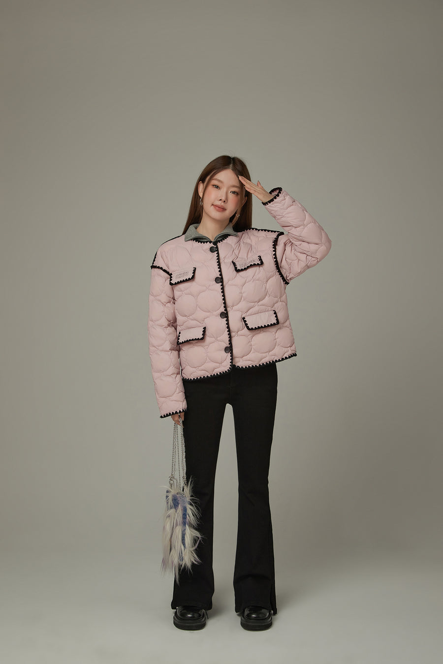 CHUU Light Quilt Padded Jacket