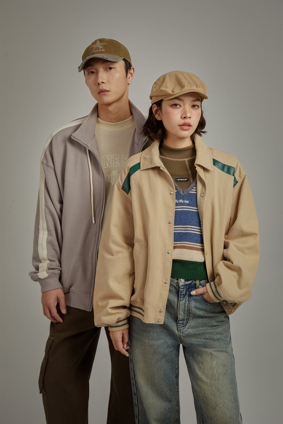 CHUU Varsity Loose Fit Jacket