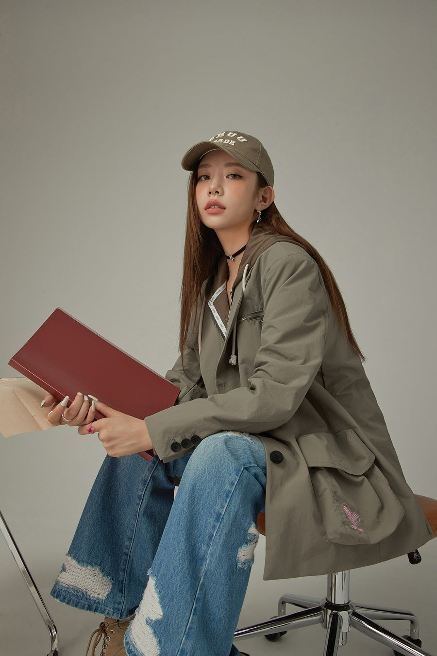 CHUU Big Pocket Boxy Jacket