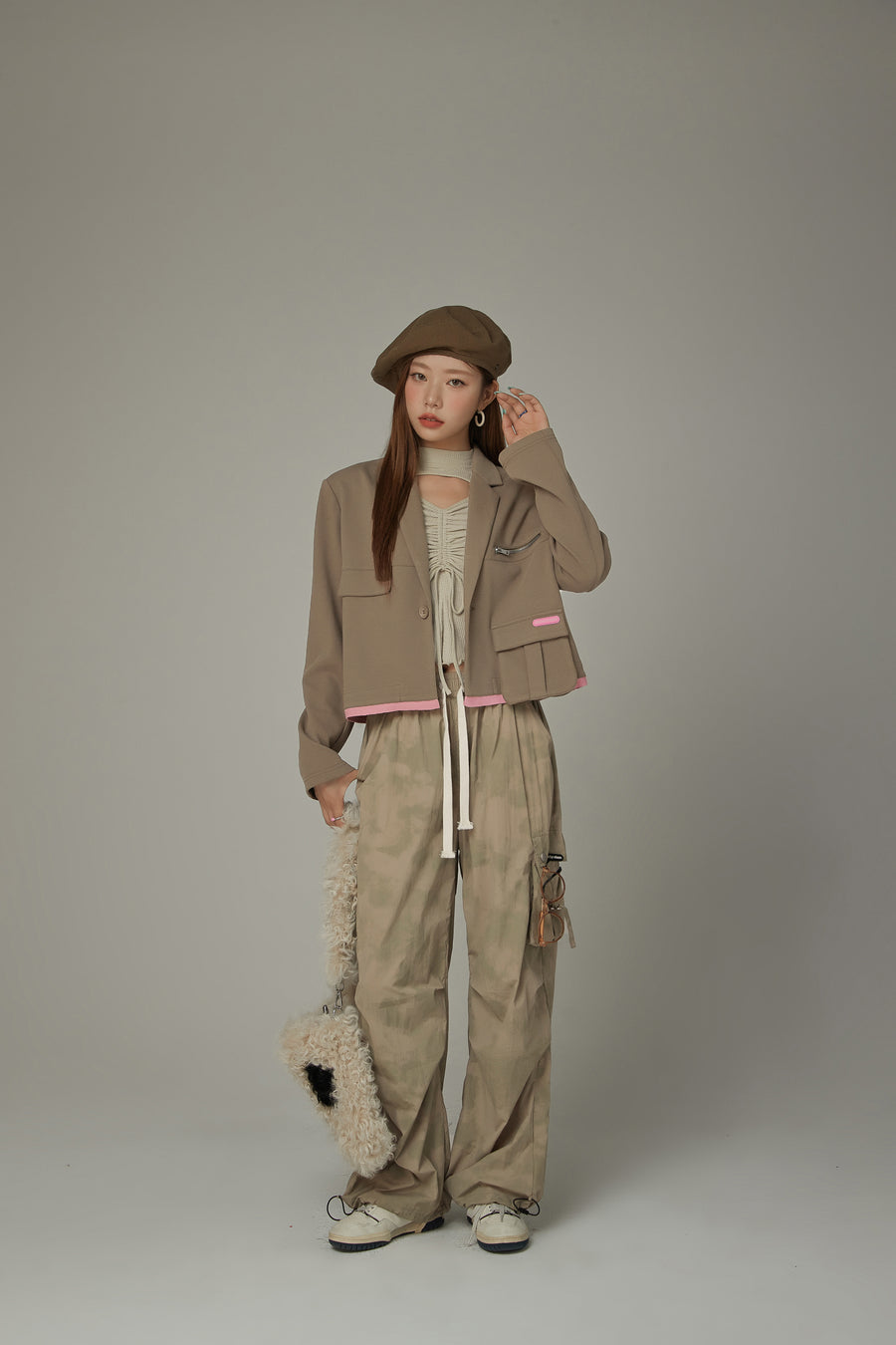 CHUU Color Point Pocket Jacket