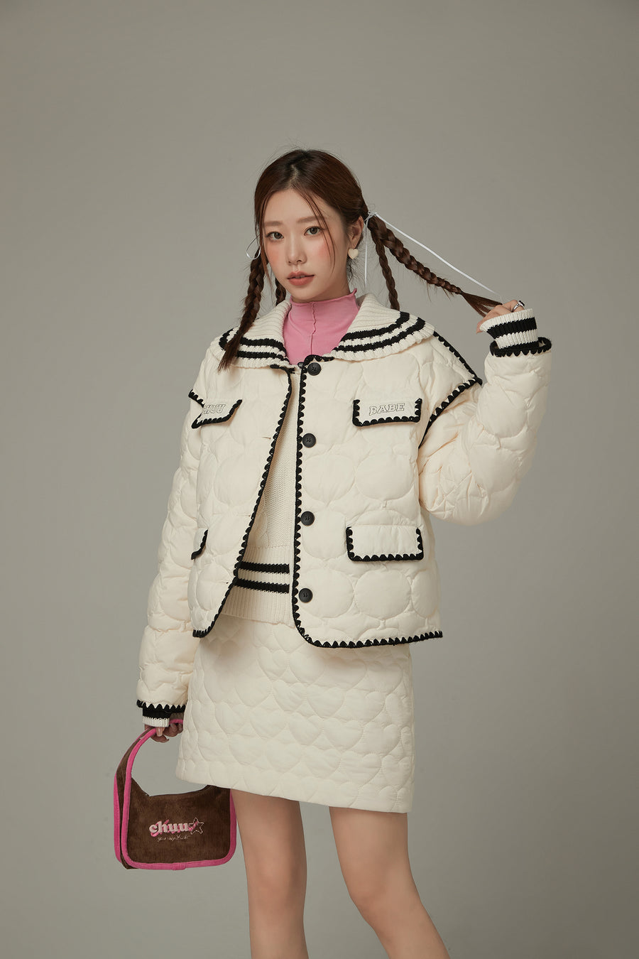 CHUU Light Quilt Padded Jacket