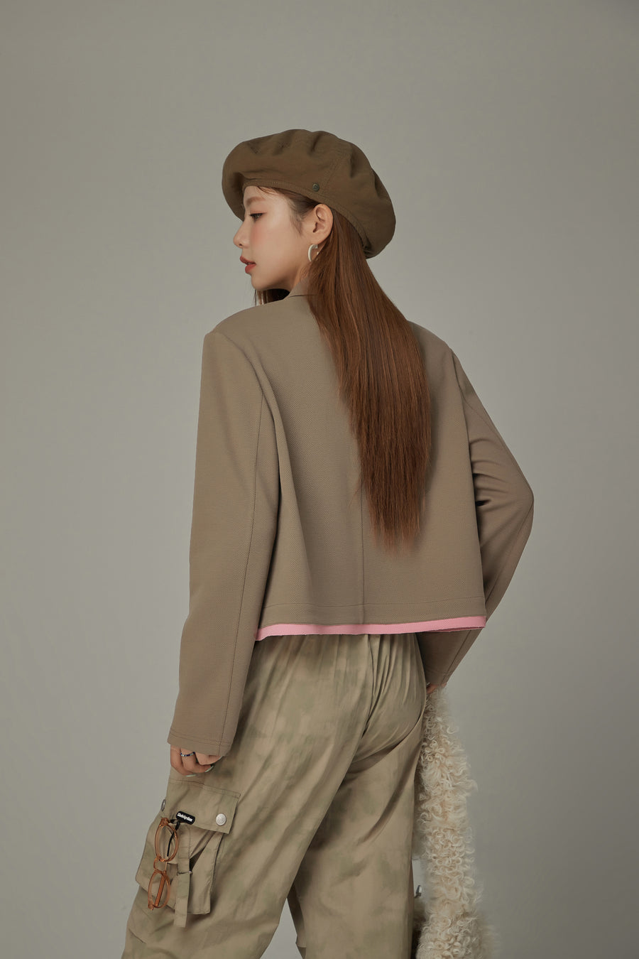 CHUU Color Point Pocket Jacket