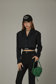 Crop Boxy Jacket