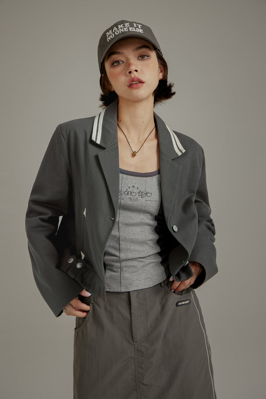 CHUU Vintage Sporty Blazer Jacket