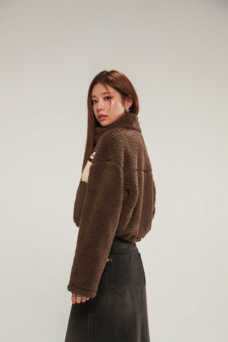 CHUU Daily Color Fleece Jacket