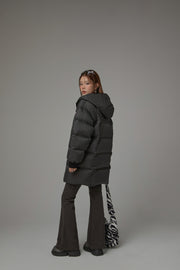 Hooded Duck Down Padded Jacket
