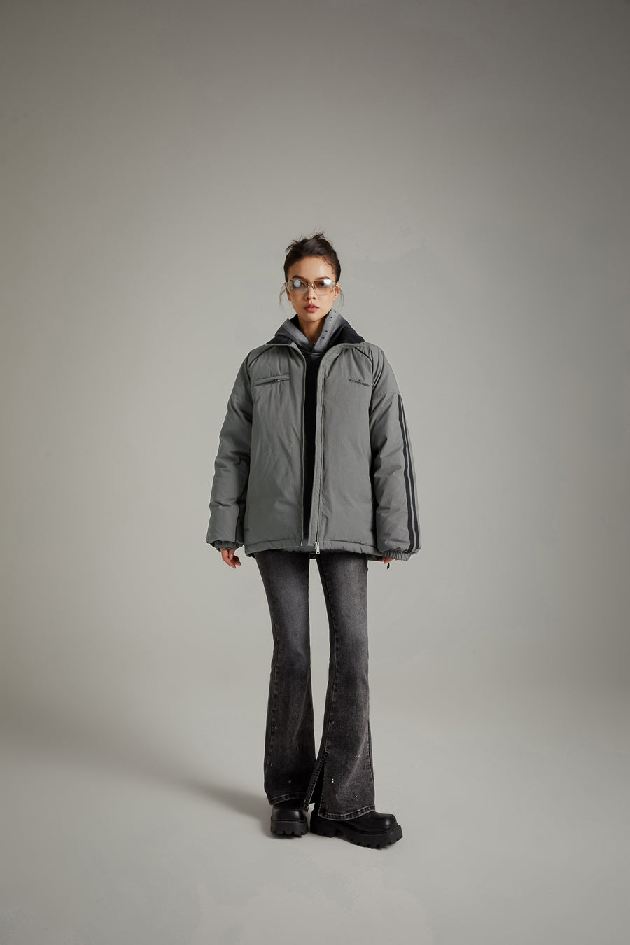 CHUU Sporty Loose Fit Padded Jacket