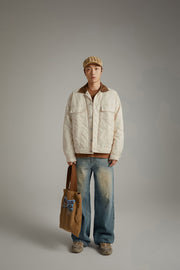 Corduroy Collar Jacket