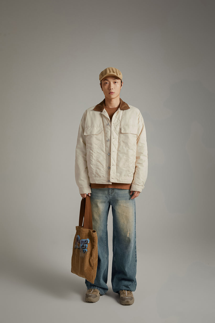 CHUU Corduroy Collar Jacket