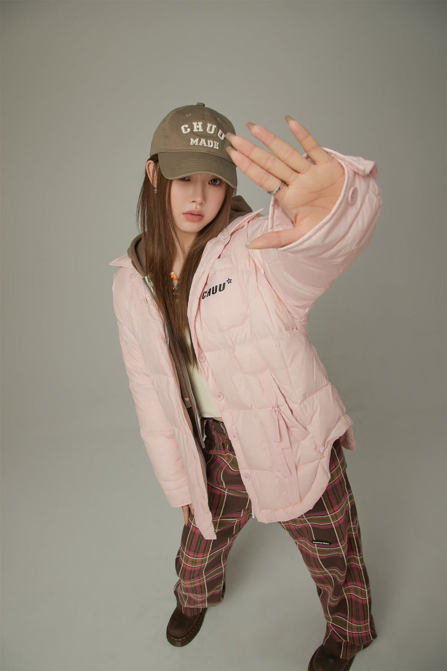 CHUU Light Loose Fit Padded Jacket