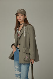 Big Pocket Boxy Jacket