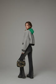 Raglan Two Toned Jacket