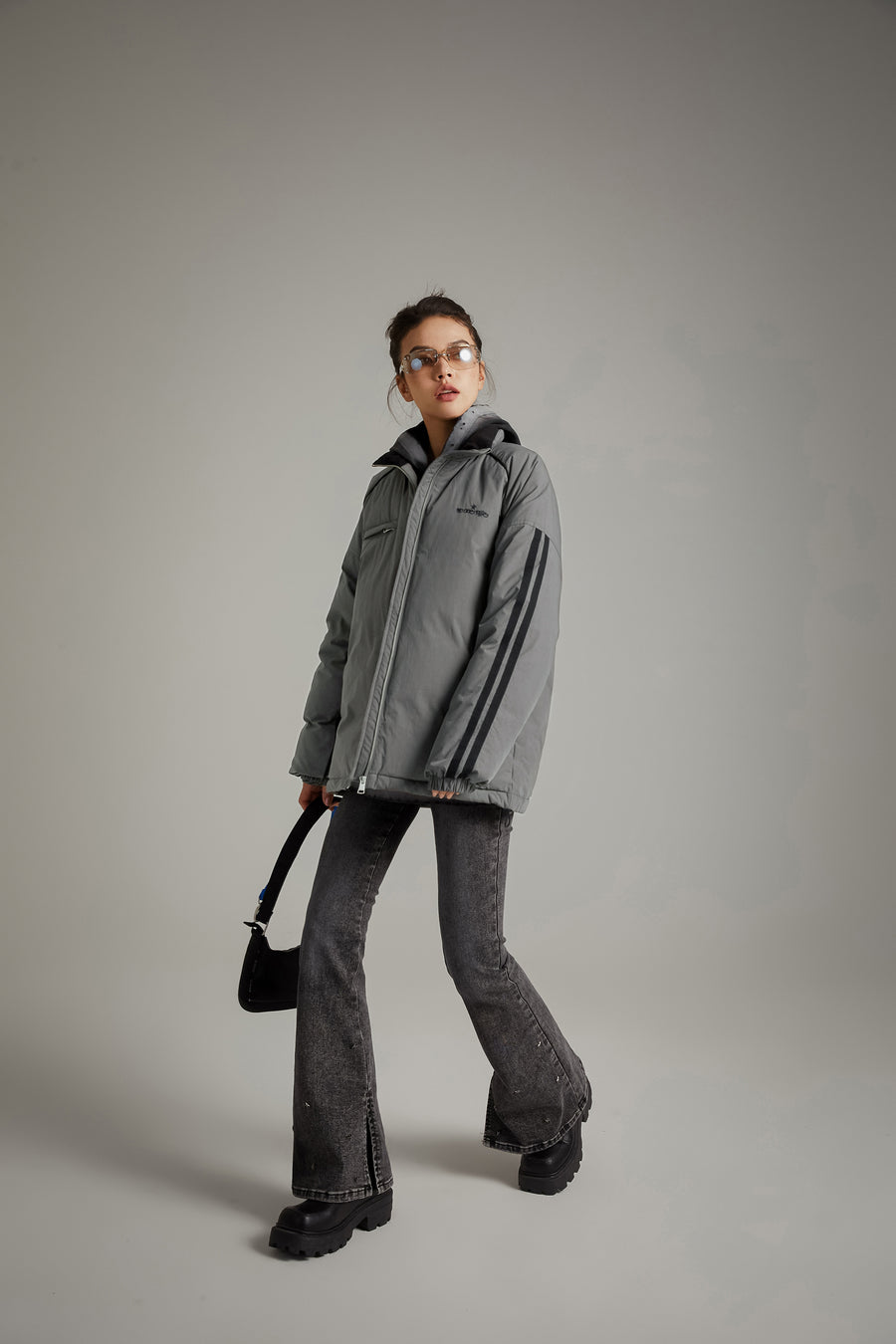 CHUU Sporty Loose Fit Padded Jacket