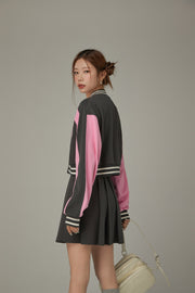 Logo Varsity Cropped Jacket