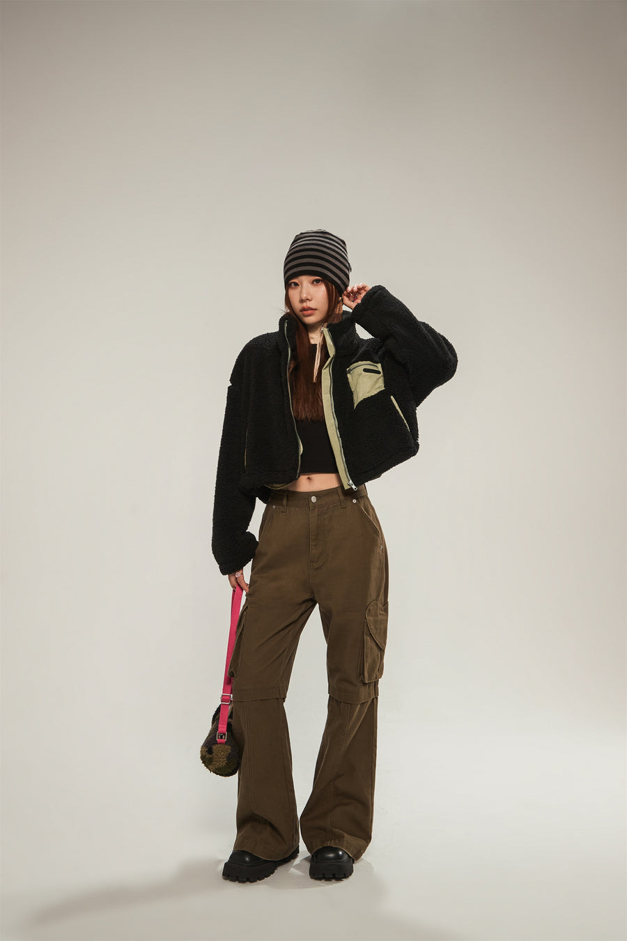 CHUU Daily Color Fleece Jacket