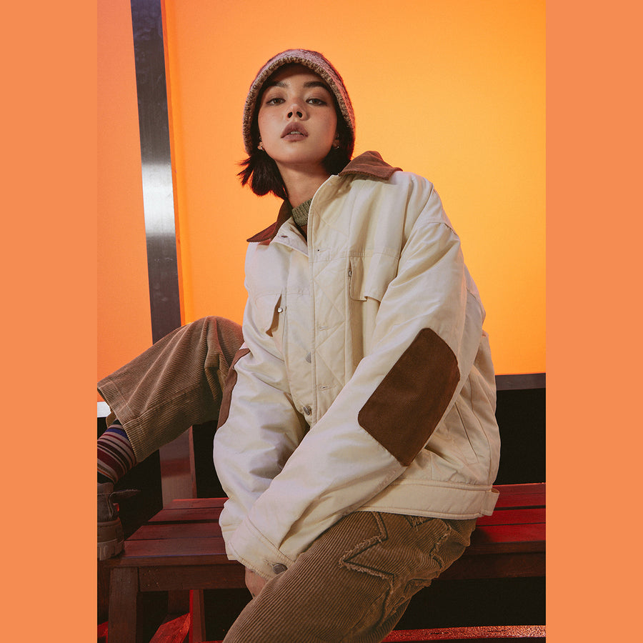 CHUU Corduroy Collar Jacket