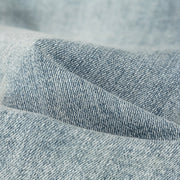 X Stitch Waist Slit Bootcut Denim Jeans