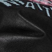 Two Toned Leather Crop Jacket