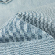 Fringe Stitch Slit Bootcut Denim Jeans