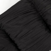 Oversized Simple Padded Cut Hem Jacket