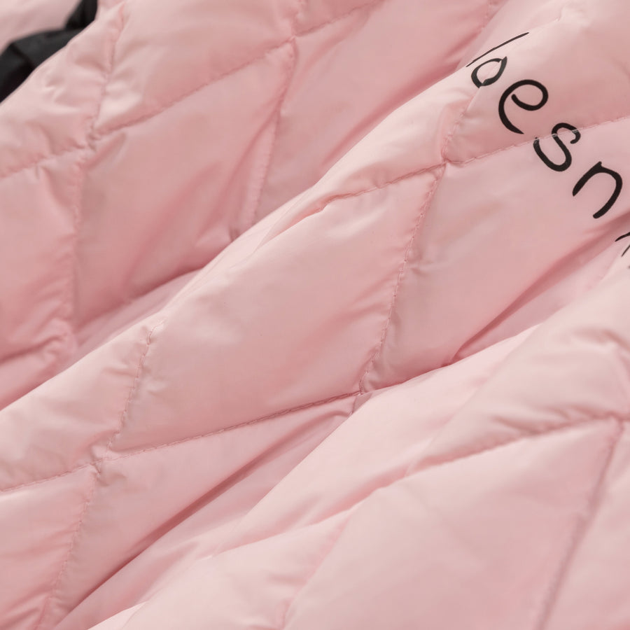 CHUU Argyle Quilting Padded Jacket