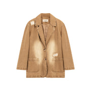 Boxy Single Blazer Jacket