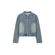 Logo Lettering Denim Jacket