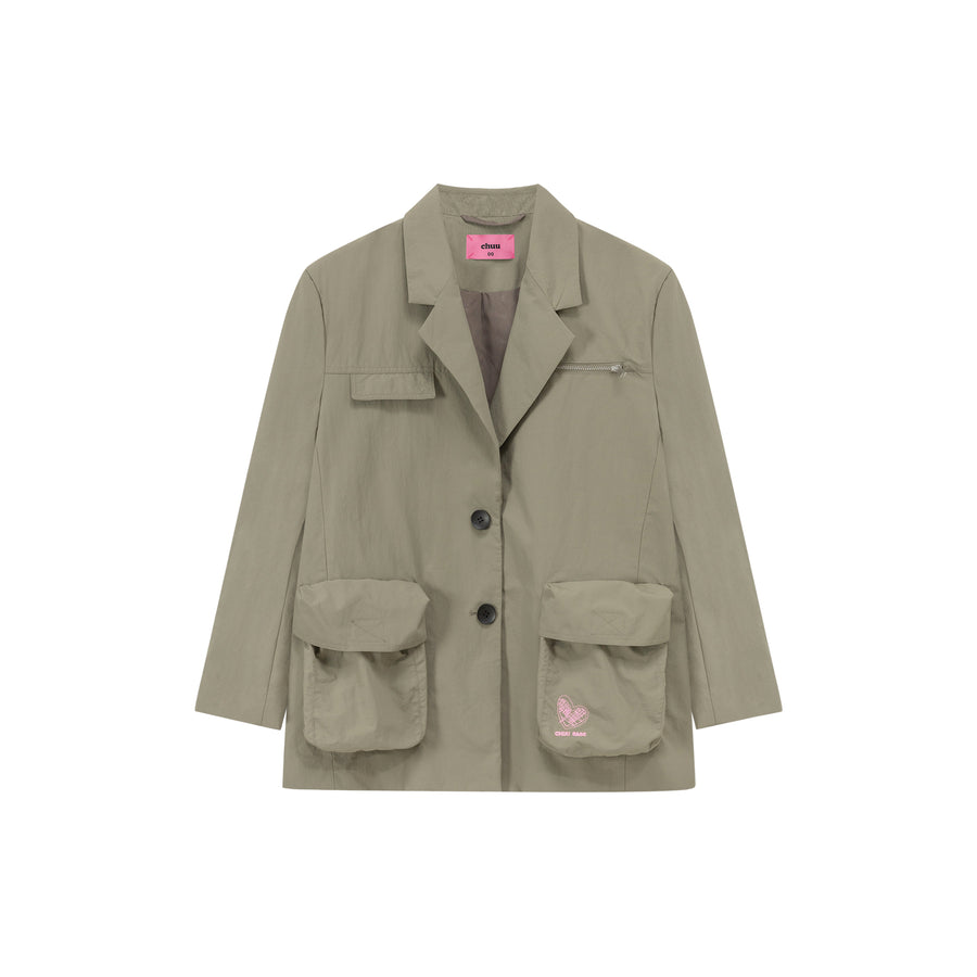 CHUU Big Pocket Boxy Jacket