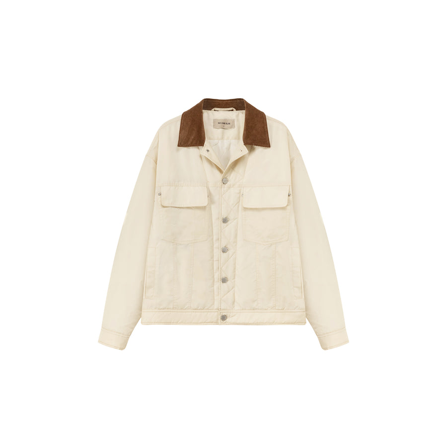 CHUU Corduroy Collar Jacket