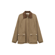 Corduroy Collar Jacket