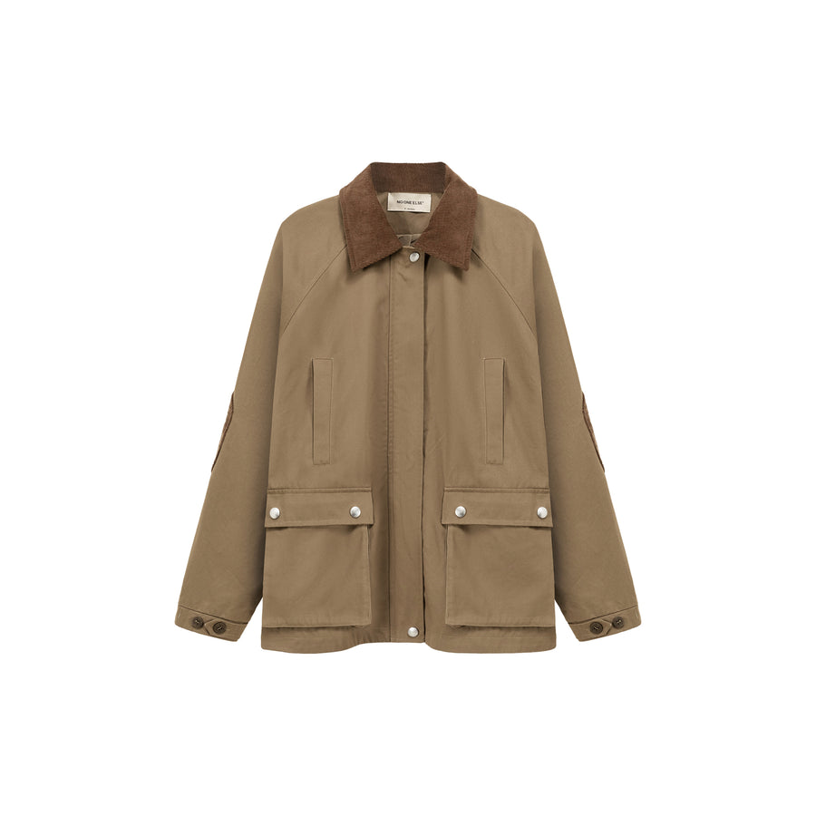 CHUU Corduroy Collar Jacket