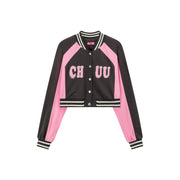 Logo Varsity Cropped Jacket