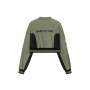 Logo Varsity Crop Jacket